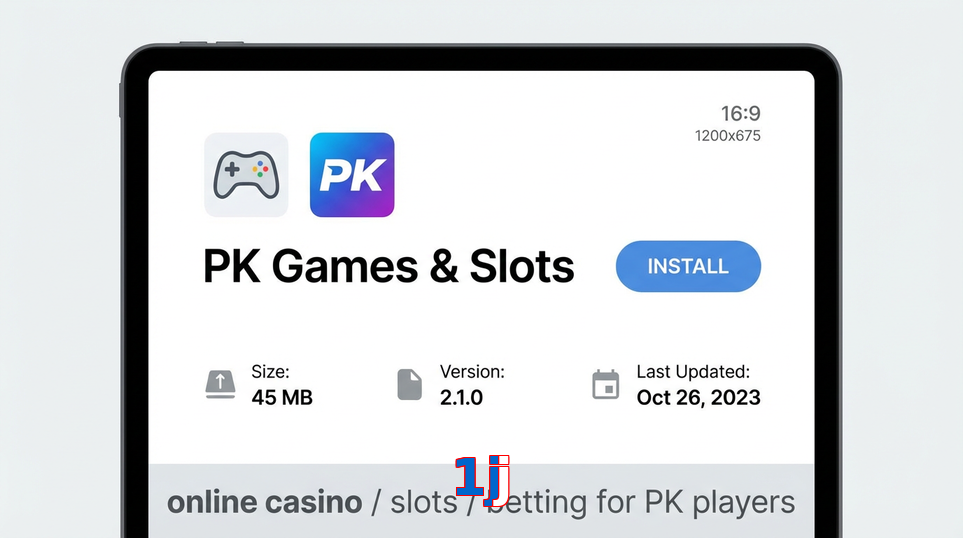 Game list for 1Jj gameapk section